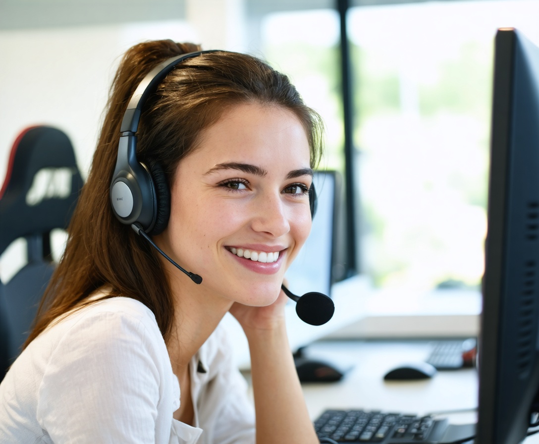 Unsere freundliche Mitarbeiterin Elena Fischer vom Team Student Success